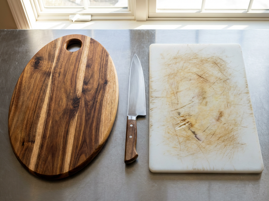 Lesena ali plastična deska za rezanje? Kaj je boljše za vašo kuhinjo?